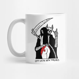 Off With her Threads Mug